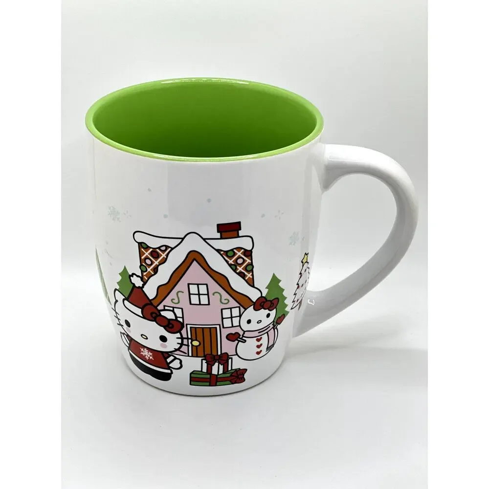Hello Kitty Gingerbread House Christmas Mug